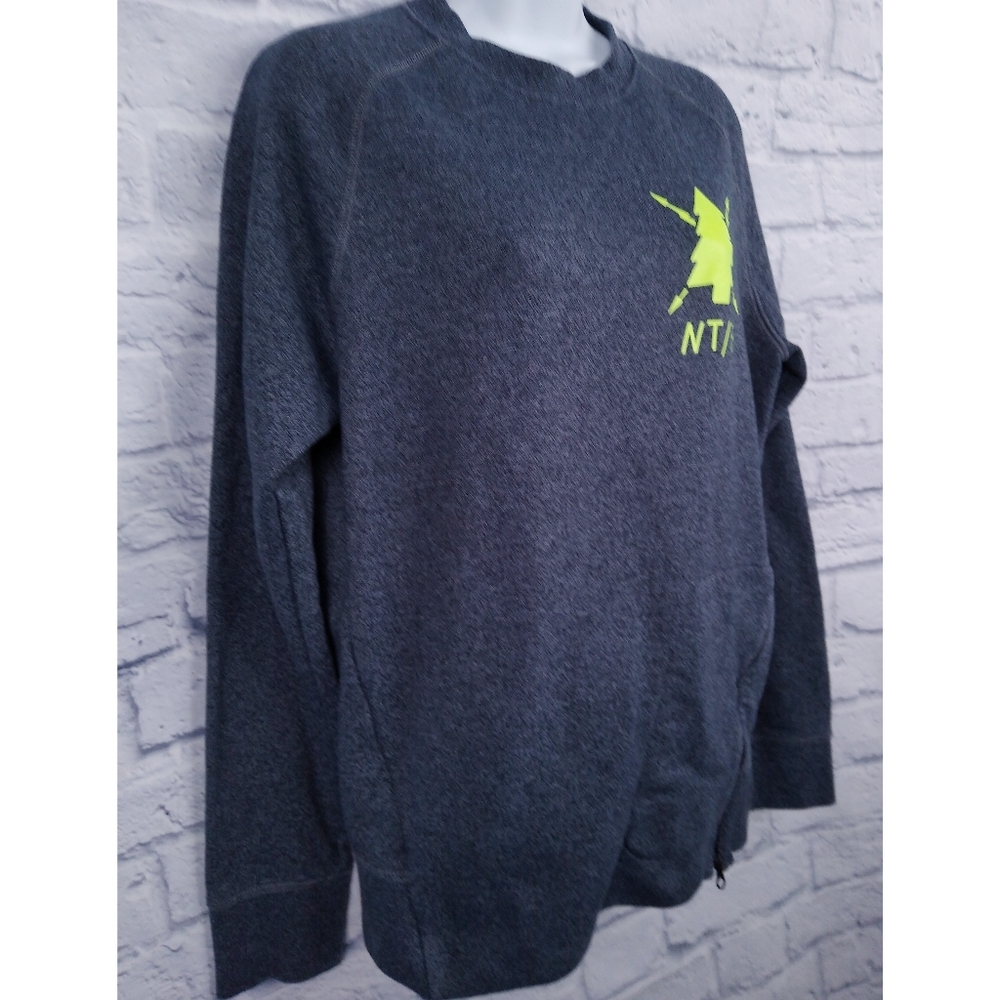 Vintage Nike Track and Field Tree Side Zip Sweatshirt S - Picture 2 of 6